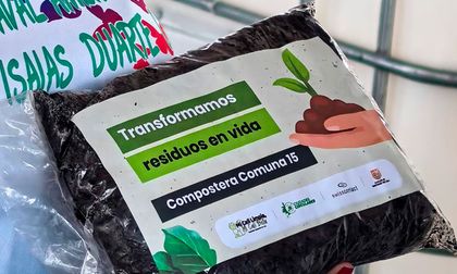 Planta comunitaria de aprovechamiento de residuos convierte desechos orgánicos en compost en el oriente de Cali