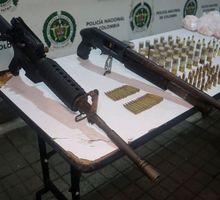 Al descubierto centro de acopio subterráneo de armas y droga en Cali