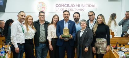 Imagen de Por su destacada gestión ambiental, el Concejo Municipal de La Ceja otorgó El Tambo de Oro a Cornare