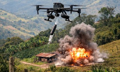 Tres soldados heridos en ataque de dron con explosivos en Jamundí