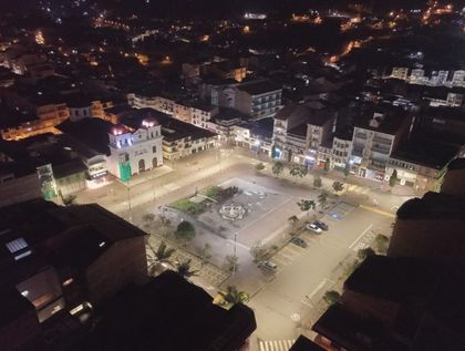Luminarias LED en El Santuario, una apuesta por la seguridad