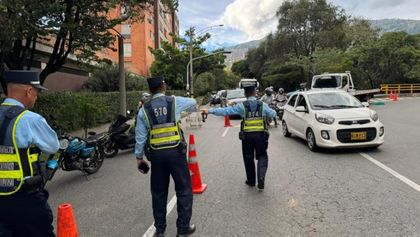 Imagen de Seis agentes de tránsito han sido agredidos en Medellín en menos de 15 días, los responsables fueron capturados