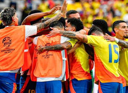 Imagen de Colombia enfrentará esta noche a Brasil por el primer lugar de su grupo en la Copa América