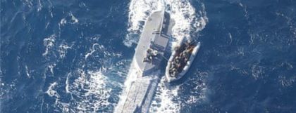 Imagen de Colombia y Estados Unidos desarrollaron operación conjunta contra submarino cargado con 10 toneladas de cocaína