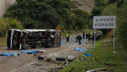 ¿Cuáles fueron las causas del trágico accidente que dejó 13 muertos?