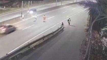 Imagen de Video es clave en la investigación por muerte de abuelo y su nieto en la Autopista