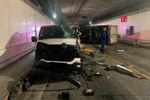 Imagen de Habilitan Túnel de Oriente tras choque con ocho heridos
