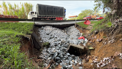 Imagen de  Alertan por nuevo punto crítico en la autopista Medellín-Bogotá, en jurisdicción de Cocorná
