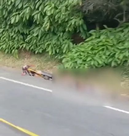 Imagen de  Presunto ladrón fue asesinado con arma blanca, al parecer, por su víctima, cerca de mirador de Las Palmas en Medellín