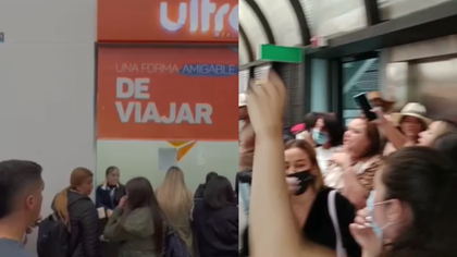 Imagen de Usuarios de Ultra Air protestan en el Aeropuerto JMC por hasta 36 horas de retraso en vuelos
