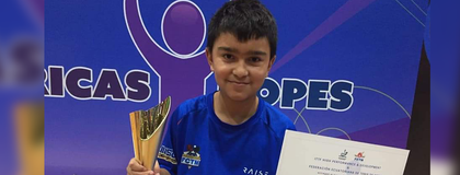 Imagen de  Emanuel Otálvaro lo hizo otra vez: ¡Campeón de Tenis de Mesa en Ecuador!