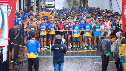 Imagen de  Más de mil atletas protagonizaron la primera Media Maratón de Marinilla