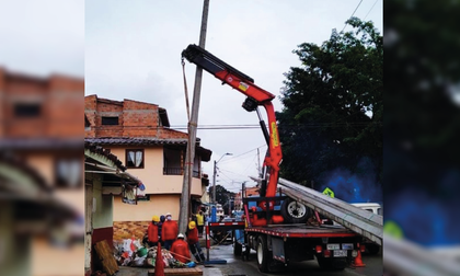 Imagen de  En La Ceja inició la instalación de 41 cámaras que reforzarán el Centro de Monitoreo