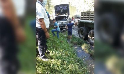 Imagen de Choque múltiple en San Luis deja una persona gravemente herida