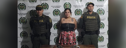 Imagen de  Joven venezolana capturada por homicidio en La Galería de Rionegro pertenecería a Los Mesa