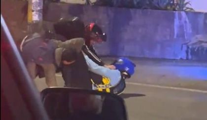 Imagen de  Nueva agresión contra agente de tránsito en Medellín: dos hombres implicados fueron capturados