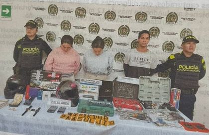 Imagen de  Cayó banda de apartamenteros en Marinilla con bienes hurtados avaluados en más de 12 millones de pesos