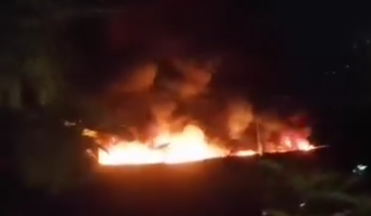 Imagen de ¡Atención! Reportan incendio en una empresa que exporta barcos en la Zona Franca de Rionegro