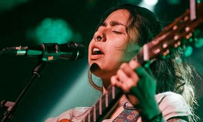 La Muchacha e Ignacio María Gómez en concierto