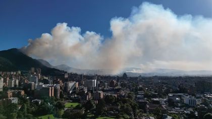 Imagen de  Por incendios forestales, se estudia la posibilidad de aplazar el juego entre Santa Fe y Envigado