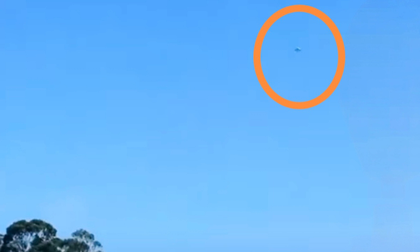 “Gracias por su presencia”: el supuesto Ovni que apareció en el cielo colombiano y dividió a las redes