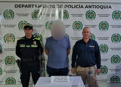 Imagen de  Un caleño, presunto extorsionador con circular azul de Interpol, fue capturado en el aeropuerto de Rionegro 