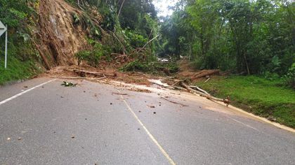 Imagen de  Tres viviendas destruidas y un fallecido tras deslizamientos en San Luis