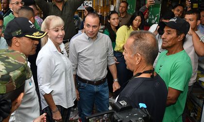 Autoridades recorrieron zonas afectadas por los atentados en Cali y Jamundí