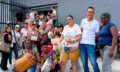 Leonardo Valencia, el presidente de la JAC que está transformando Andrés Sanín desde adentro