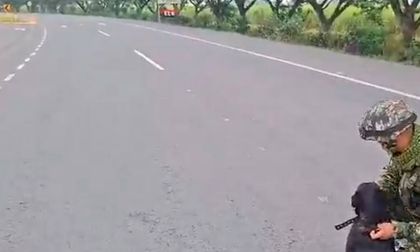 Refuerzan vigilancia a vía Panamericana por paro armado del ELN