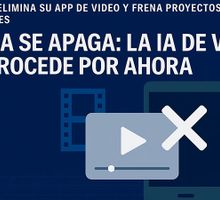 OpenAI cierra Sora por alto costo y escaso uso