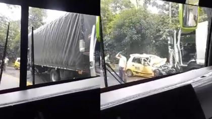 Imagen de Niña de tres años murió tras accidente en la Autopista, a la altura de San Luis