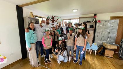 Imagen de Nueva aula ambiental en Rionegro: un lugar para enamorarse de la naturaleza