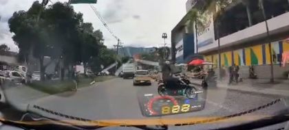 Imagen de En video: Policía en retiro frustra hurto en Bello