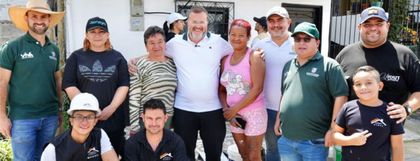 Imagen de  Barrio Juan Antonio Murillo, en Rionegro, es transformado con programa Antioquia Pinta Firme