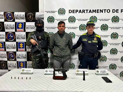 Imagen de  Capturan en Yarumal a presunto cabecilla del frente 36