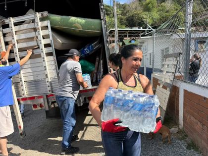 Imagen de Desde Medellín llevaron 11 toneladas de ayudas a familias afectadas por el terremoto en Cali