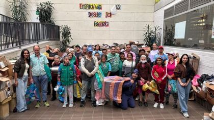 Imagen de  Alcaldía de El Santuario convirtió 12 toneladas de cuadernos usados en oportunidad para recicladores