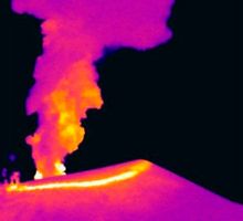 Volcán Puracé se mantiene activo