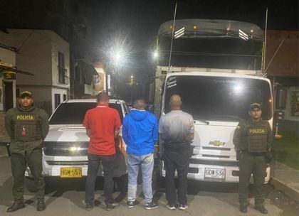 Imagen de  Tras una persecución policial, dos vehículos fueron recuperados en Guarne