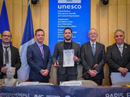 Imagen de Alcalde de Sonsón socializó en París, Francia, el modelo de desarrollo comunitario del municipio