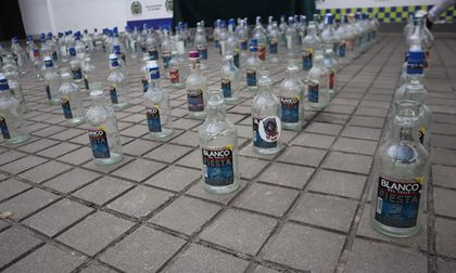 Policía incautó licor adulterado que iba a ser vendido en el Petronio Álvarez