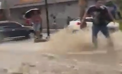 Imagen de  Siete árboles caídos, inundación de una vía y un lesionado dejó tormenta eléctrica en Medellín