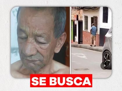 Imagen de  Adulto mayor con problemas mentales completa nueve días desaparecido en El Carmen