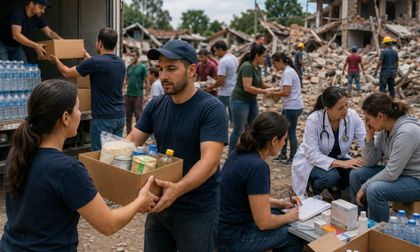 Tras el terremoto, las empresas convierten su capacidad de operación en ayuda para los damnificados