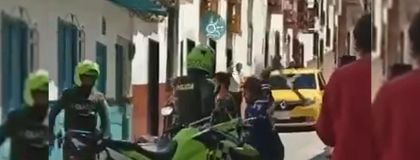 Imagen de  En Abejorral, hombre amenazó a policías con machete porque iban a inmovilizarle la moto