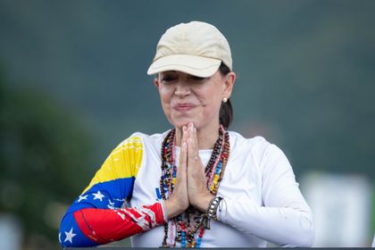 Imagen de María Corina Machado salió de Venezuela en barco para intentar llegar a Oslo, según The Wall Street Journal