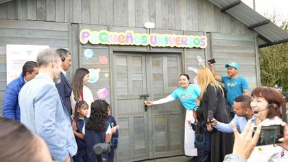 Imagen de Griffith Foods entrega aula para el primer CDI rural de Marinilla
