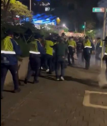 Imagen de  Disturbios en marcha pro-Palestina dejaron 10 gestores lesionados: investigarán a funcionarios y manifestantes