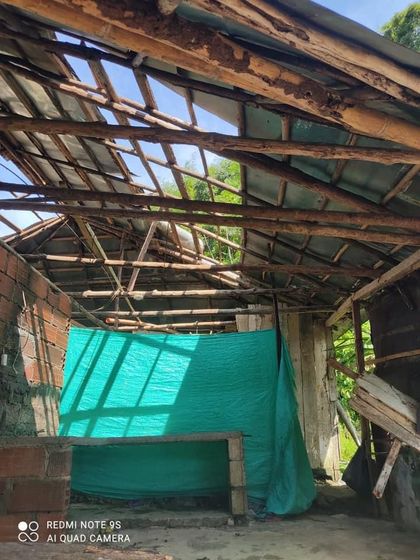Imagen de  Lluvias destruyeron viviendas y cultivos en Cocorná: damnificados solicitan ayuda